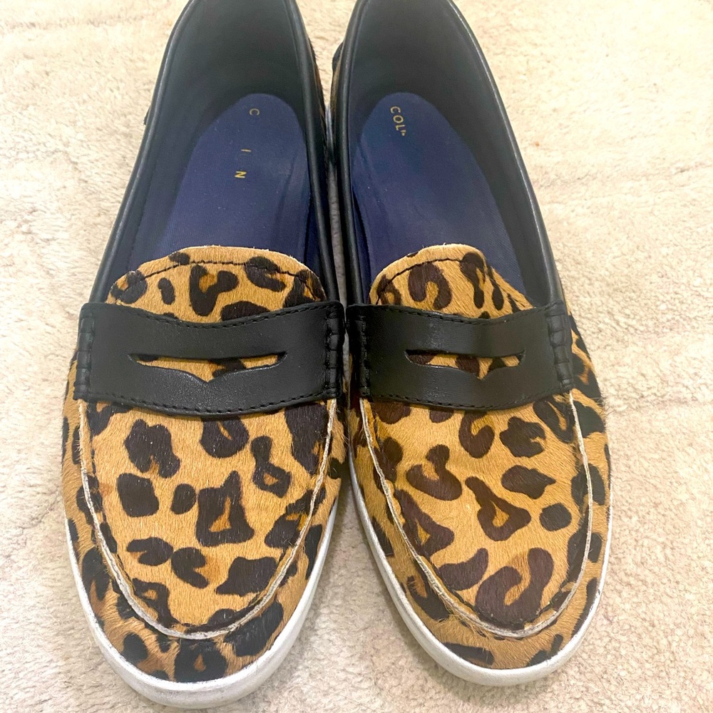 Leopard print Cole Haan Loafers